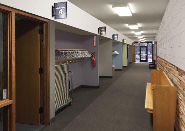 Sunday School Hallway