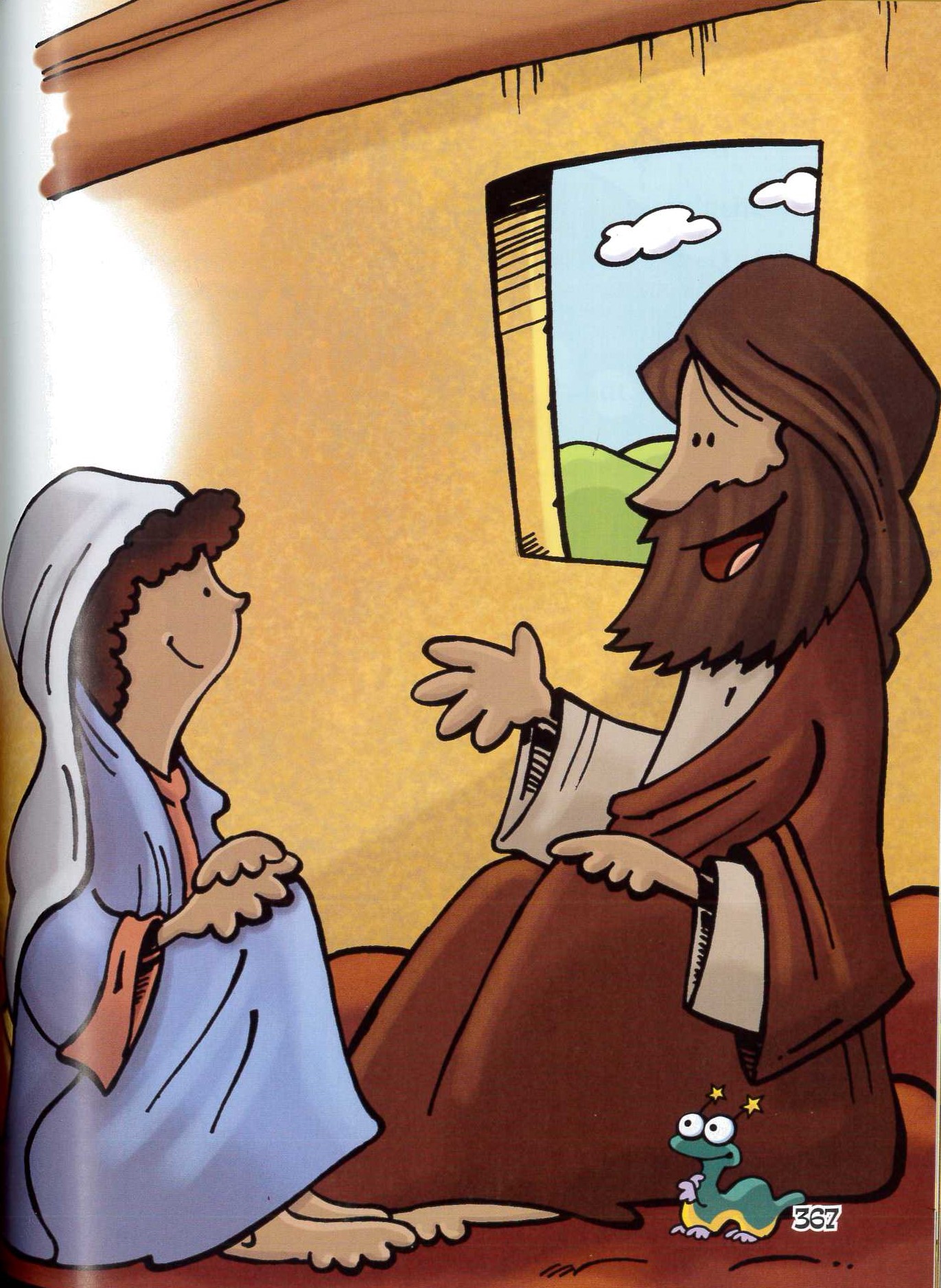 Mary and Jesus